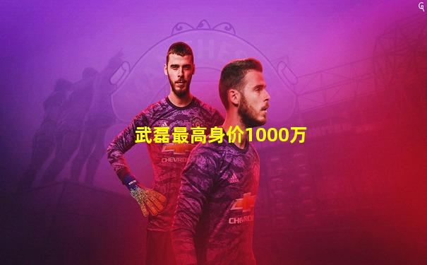 武磊最高身价1000万